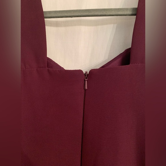Maroon Empire Dress • PERFECT CONDITION - Picture 11 of 16